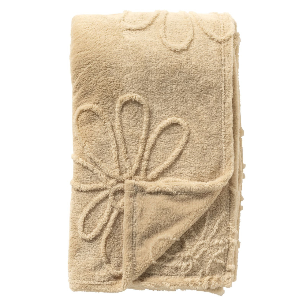 Dutch Decor Kuscheldecke 'Blenda' 150 x 200 cm Sandshell - Braun